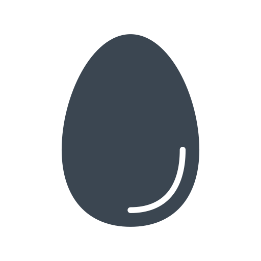huevo duro Generic Blue icono