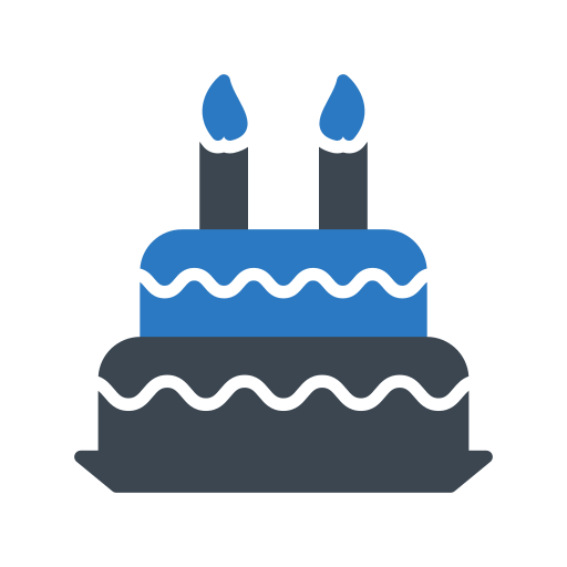 tort urodzinowy Generic Blue ikona