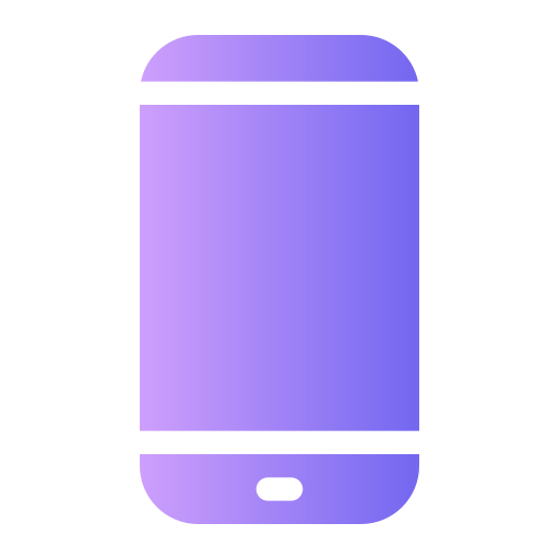 Handphone Generic Flat Gradient icon