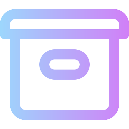 Box Super Basic Rounded Gradient icon