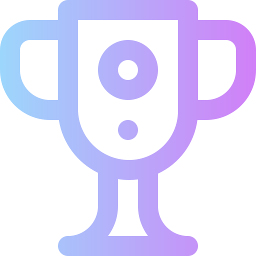 trofeo Super Basic Rounded Gradient icono