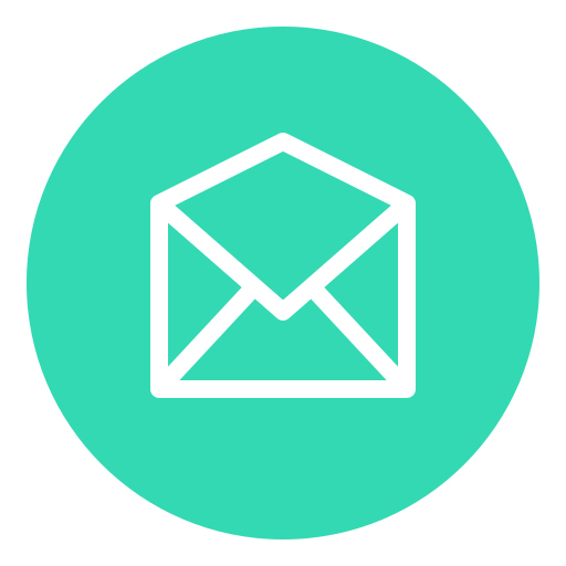 e-mail openen Generic Flat icoon
