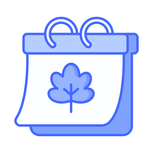 Calendar Generic Blue icon