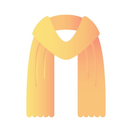 sjaal Generic Flat Gradient icoon
