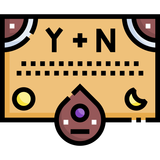 tablica ouija Detailed Straight Lineal color ikona