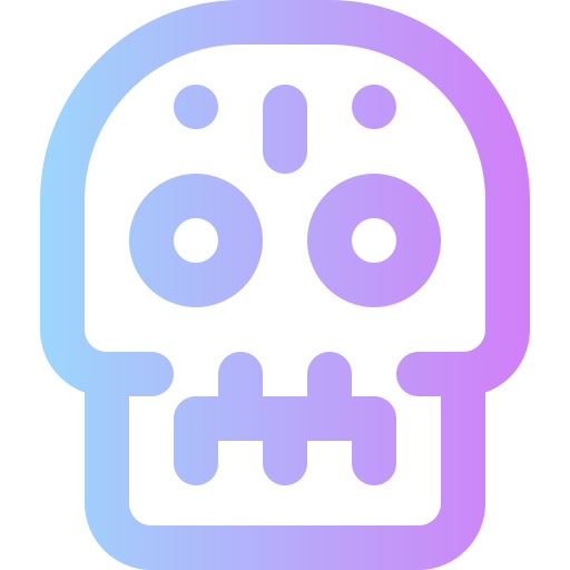 Day of the dead Super Basic Rounded Gradient icon