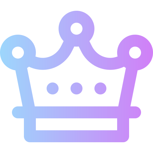 King Super Basic Rounded Gradient icon
