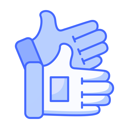 Gloves Generic Blue icon