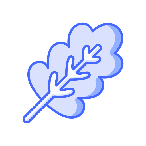 liść Generic Blue ikona