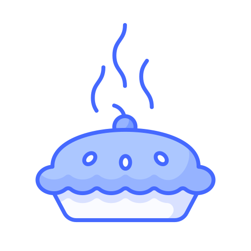 Pie Generic Blue icon