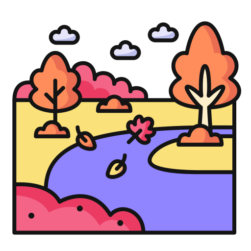 풍경 Generic Outline Color icon