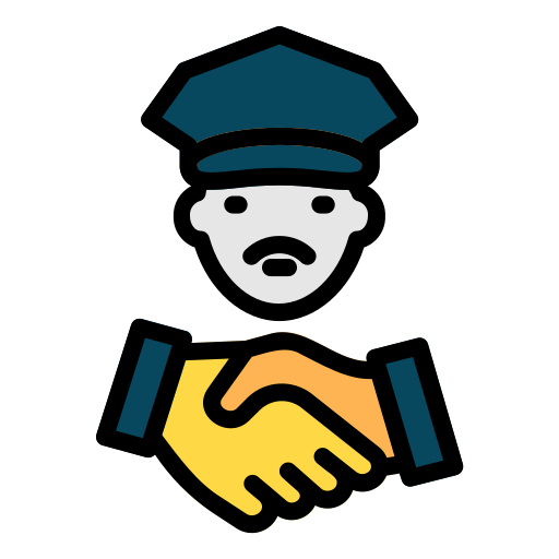 Полицейский Generic Outline Color иконка