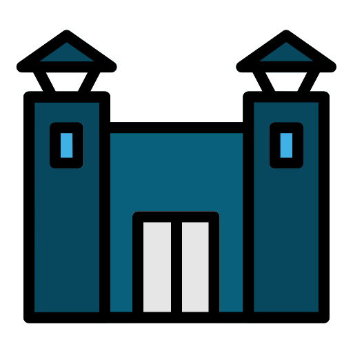 교도소 Generic Outline Color icon