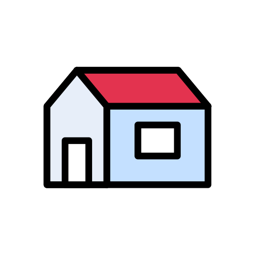 Home Vector Stall Lineal Color icon