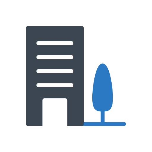 부동산 Generic Blue icon