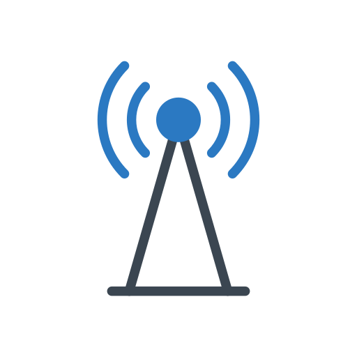 wi-fi соединение Generic Blue иконка