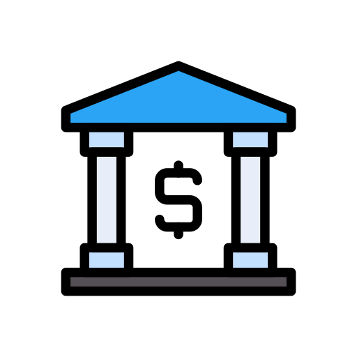 Banking Vector Stall Lineal Color icon