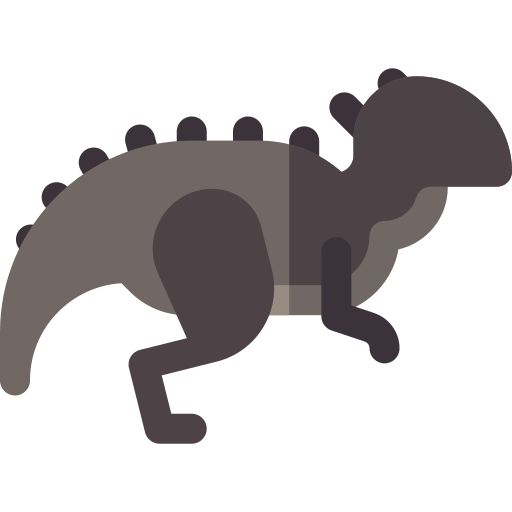pachycefalozaur Basic Rounded Flat ikona