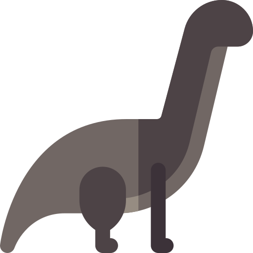 brachiozaur Basic Rounded Flat ikona