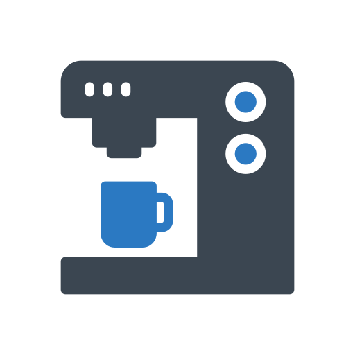 máquina de café Generic Blue Ícone