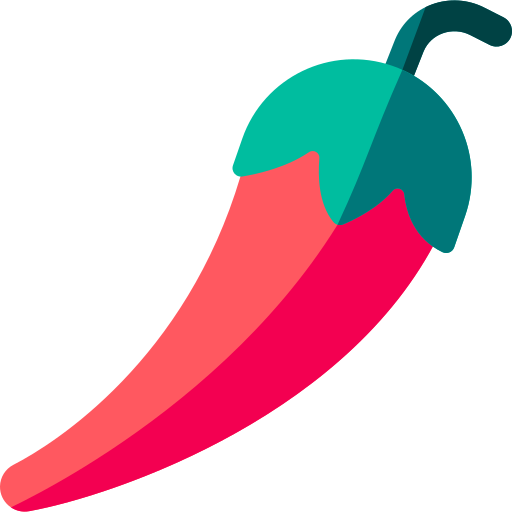 chili Basic Rounded Flat icoon