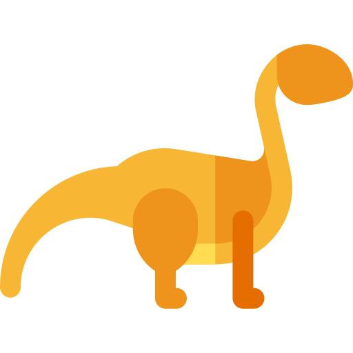 Lufengosaurus Basic Rounded Flat icon