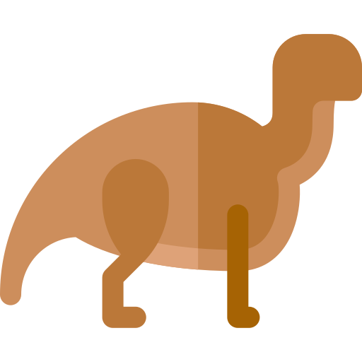muttaburrasaurus Basic Rounded Flat icono