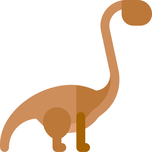 Diplodocus Basic Rounded Flat icon