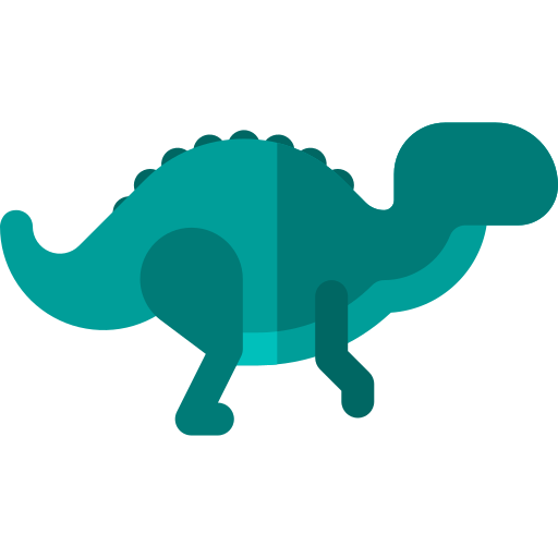 iguanodon Basic Rounded Flat ikona