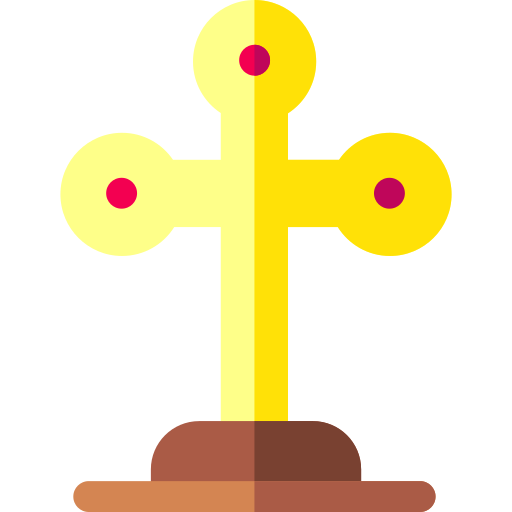 십자가 Basic Rounded Flat icon