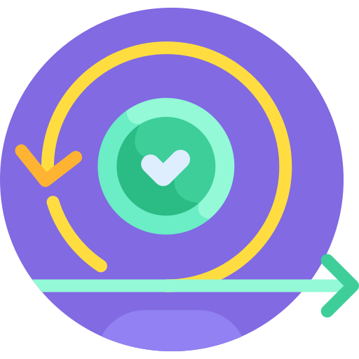 Iteration Detailed Flat Circular Flat icon