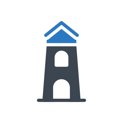 Power housing Generic Blue icon