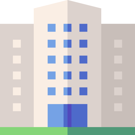 hotel Basic Straight Flat icona