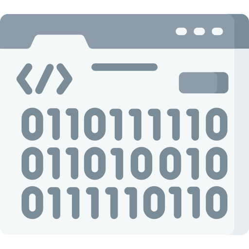 Бинарный код Special Flat иконка