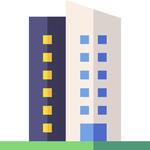 建物 Basic Straight Flat icon