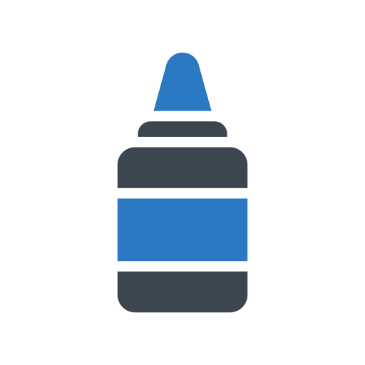 Oil bottle Generic Blue icon