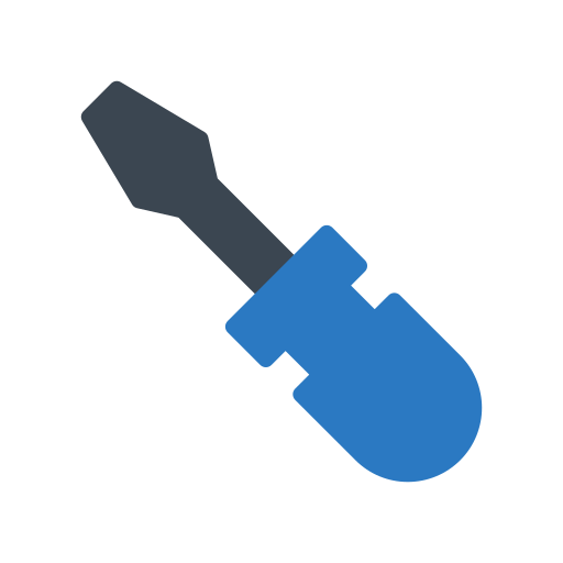 Screwdriver Generic Blue icon