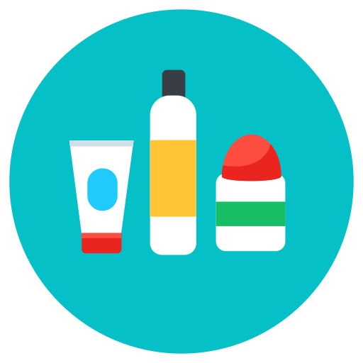 productos cosméticos Generic Circular icono