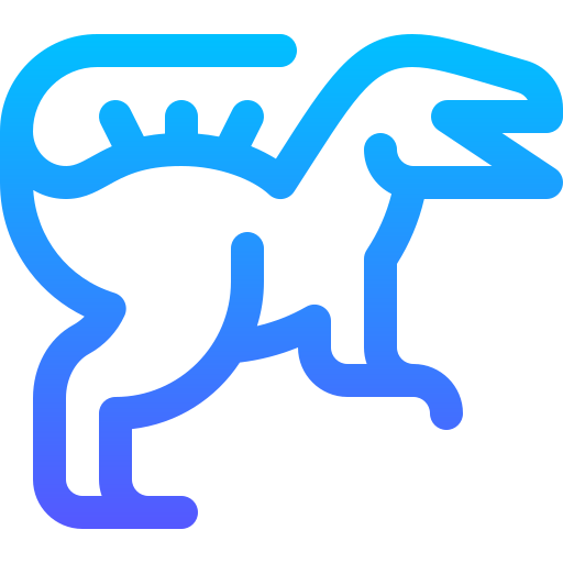 Baryonyx Basic Gradient Lineal color icon