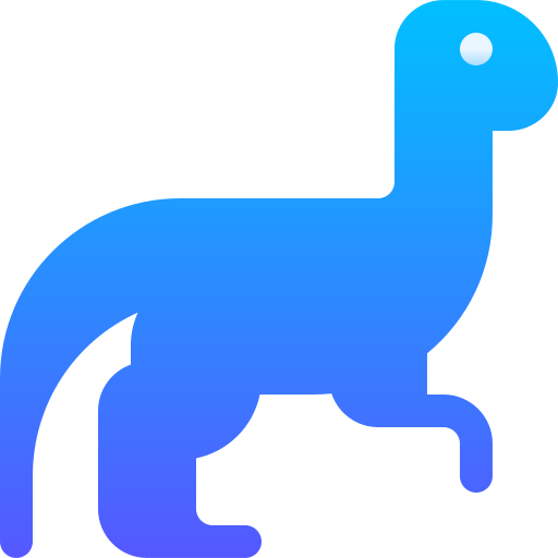 Эускелозавр Basic Gradient Gradient иконка