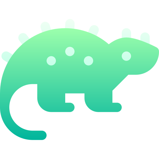 Скелидозавр Basic Gradient Gradient иконка