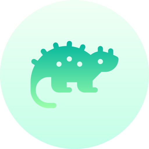 Скелидозавр Basic Gradient Circular иконка