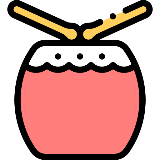 Drum Detailed Rounded Lineal color icon