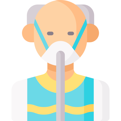 Oxygen mask Special Flat icon