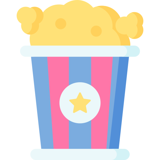 popcorn Special Flat icon