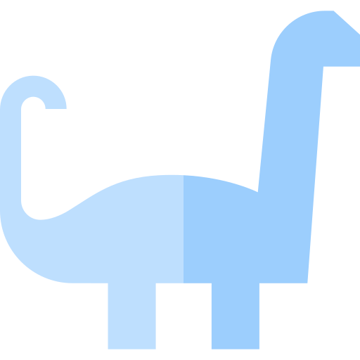 Apatosaurus Basic Straight Flat icon