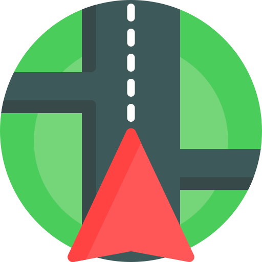 navigation Detailed Flat Circular Flat icon