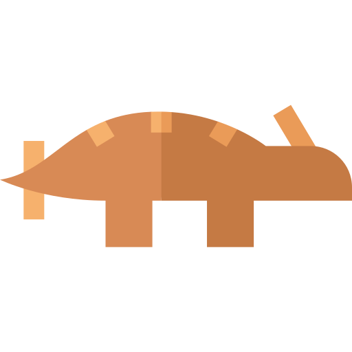anchilosauro Basic Straight Flat icona