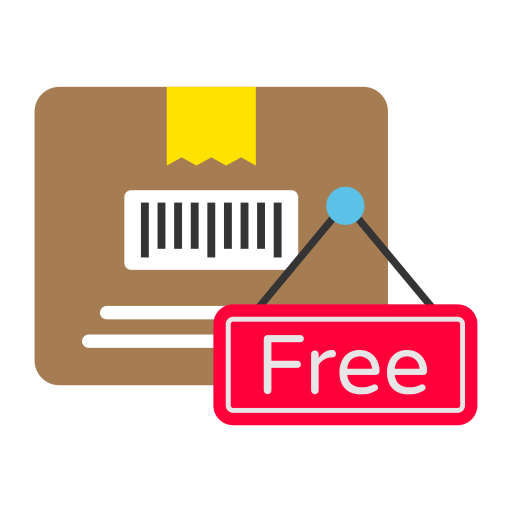 gratis bezorging Generic Flat icoon
