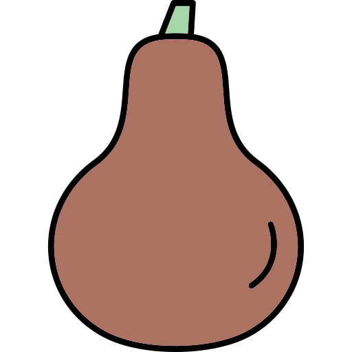 Gourd Generic Thin Outline Color icon